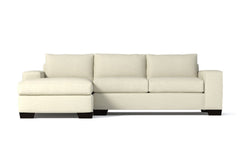 Melrose 2pc Sectional Sofa :: Leg Finish: Espresso / Configuration: LAF - Chaise on the Left
