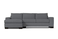 Melrose 2pc Sectional Sofa :: Leg Finish: Espresso / Configuration: LAF - Chaise on the Left