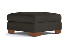 Melrose Ottoman :: Leg Finish: Pecan / Size: 35x35