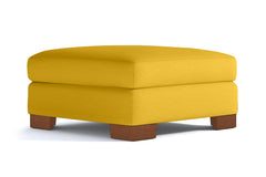 Melrose Ottoman :: Leg Finish: Pecan / Size: 35x35