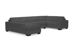Melrose 3pc Sectional Sofa :: Leg Finish: Espresso / Configuration: LAF - Chaise on the Left