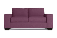 Melrose Twin Size Sleeper Sofa Bed :: Leg Finish: Espresso / Sleeper Option: Memory Foam Mattress