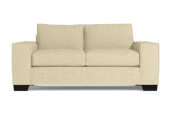 Melrose Twin Size Sleeper Sofa Bed :: Leg Finish: Espresso / Sleeper Option: Memory Foam Mattress