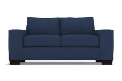 Melrose Twin Size Sleeper Sofa Bed :: Leg Finish: Espresso / Sleeper Option: Memory Foam Mattress