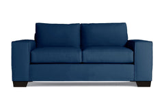 Melrose Twin Size Sleeper Sofa Bed :: Leg Finish: Espresso / Sleeper Option: Memory Foam Mattress