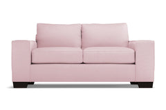 Melrose Twin Size Sleeper Sofa Bed :: Leg Finish: Espresso / Sleeper Option: Memory Foam Mattress