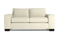 Melrose Twin Size Sleeper Sofa Bed :: Leg Finish: Espresso / Sleeper Option: Memory Foam Mattress