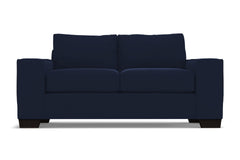 Melrose Twin Size Sleeper Sofa Bed :: Leg Finish: Espresso / Sleeper Option: Memory Foam Mattress