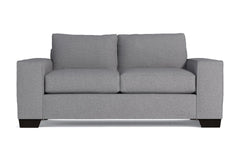 Melrose Twin Size Sleeper Sofa Bed :: Leg Finish: Espresso / Sleeper Option: Memory Foam Mattress