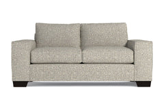 Melrose Twin Size Sleeper Sofa Bed :: Leg Finish: Espresso / Sleeper Option: Memory Foam Mattress