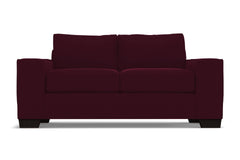 Melrose Twin Size Sleeper Sofa Bed :: Leg Finish: Espresso / Sleeper Option: Memory Foam Mattress