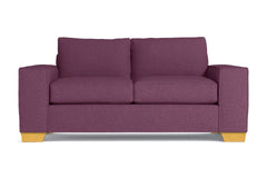 Melrose Twin Size Sleeper Sofa Bed :: Leg Finish: Natural / Sleeper Option: Memory Foam Mattress