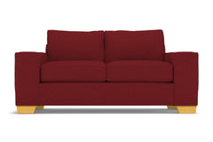 Melrose Twin Size Sleeper Sofa Bed :: Leg Finish: Natural / Sleeper Option: Memory Foam Mattress