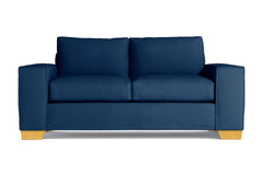 Melrose Apartment Size Sleeper Sofa Bed :: Leg Finish: Natural / Sleeper Option: Memory Foam Mattress