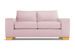 Melrose Apartment Size Sleeper Sofa Bed :: Leg Finish: Natural / Sleeper Option: Memory Foam Mattress