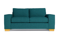 Melrose Apartment Size Sleeper Sofa Bed :: Leg Finish: Natural / Sleeper Option: Memory Foam Mattress