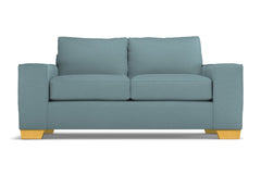 Melrose Apartment Size Sleeper Sofa Bed :: Leg Finish: Natural / Sleeper Option: Memory Foam Mattress