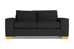 Melrose Apartment Size Sleeper Sofa Bed :: Leg Finish: Natural / Sleeper Option: Memory Foam Mattress