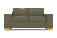 Melrose Apartment Size Sleeper Sofa Bed :: Leg Finish: Natural / Sleeper Option: Deluxe Innerspring Mattress