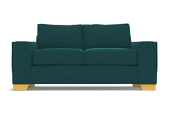 Melrose Apartment Size Sleeper Sofa Bed :: Leg Finish: Natural / Sleeper Option: Memory Foam Mattress