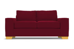 Melrose Apartment Size Sleeper Sofa Bed :: Leg Finish: Natural / Sleeper Option: Deluxe Innerspring Mattress