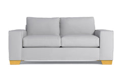 Melrose Apartment Size Sleeper Sofa Bed :: Leg Finish: Natural / Sleeper Option: Memory Foam Mattress