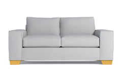 Melrose Twin Size Sleeper Sofa Bed :: Leg Finish: Natural / Sleeper Option: Deluxe Innerspring Mattress