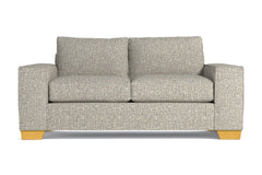 Melrose Apartment Size Sofa :: Leg Finish: Natural / Size: Apartment Size - 80&quot;w