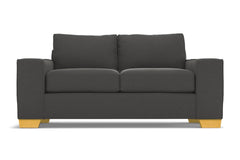 Melrose Twin Size Sleeper Sofa Bed :: Leg Finish: Natural / Sleeper Option: Memory Foam Mattress