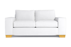 Melrose Apartment Size Sofa :: Leg Finish: Natural / Size: Apartment Size - 80&quot;w