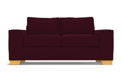 Melrose Apartment Size Sleeper Sofa Bed :: Leg Finish: Natural / Sleeper Option: Deluxe Innerspring Mattress