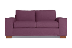 Melrose Apartment Size Sofa :: Leg Finish: Pecan / Size: Apartment Size - 80&quot;w