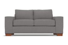 Melrose Apartment Size Sofa :: Leg Finish: Pecan / Size: Apartment Size - 80&quot;w