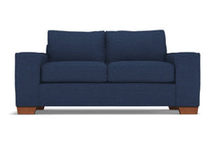 Melrose Apartment Size Sofa :: Leg Finish: Pecan / Size: Apartment Size - 80&quot;w