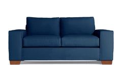 Melrose Apartment Size Sofa :: Leg Finish: Pecan / Size: Apartment Size - 80&quot;w