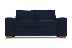 Melrose Apartment Size Sleeper Sofa Bed :: Leg Finish: Pecan / Sleeper Option: Memory Foam Mattress