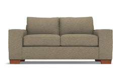 Melrose Apartment Size Sofa :: Leg Finish: Pecan / Size: Apartment Size - 80&quot;w