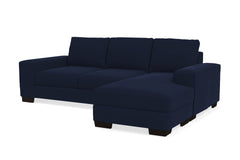 Melrose Reversible Chaise Sleeper Sofa Bed :: Leg Finish: Espresso / Sleeper Option: Memory Foam Mattress