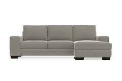 Melrose Reversible Chaise Sleeper Sofa Bed :: Leg Finish: Espresso / Sleeper Option: Deluxe Innerspring Mattress