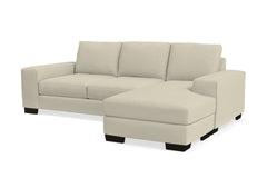 Melrose Reversible Chaise Sleeper Sofa Bed :: Leg Finish: Espresso / Sleeper Option: Deluxe Innerspring Mattress