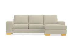 Melrose Reversible Chaise Sofa :: Leg Finish: Natural