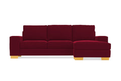 Melrose Reversible Chaise Sofa :: Leg Finish: Natural