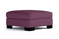 Melrose Ottoman :: Leg Finish: Espresso / Size: 35x35