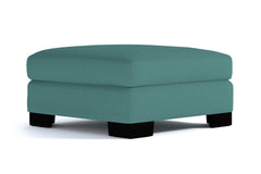 Melrose Ottoman :: Leg Finish: Espresso / Size: 35x35