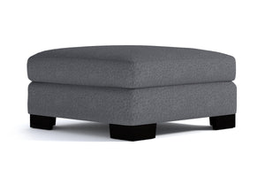 Melrose Ottoman :: Leg Finish: Espresso / Size: 39x39