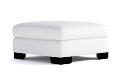 Melrose Ottoman :: Leg Finish: Espresso / Size: 35x35