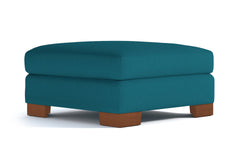 Melrose Ottoman :: Leg Finish: Pecan / Size: 35x35