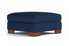 Melrose Ottoman :: Leg Finish: Pecan / Size: 35x35