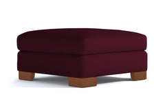 Melrose Ottoman :: Leg Finish: Pecan / Size: 35x35