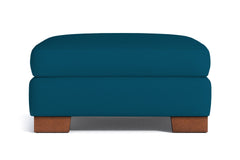 Melrose Ottoman :: Leg Finish: Pecan / Size: 35x35